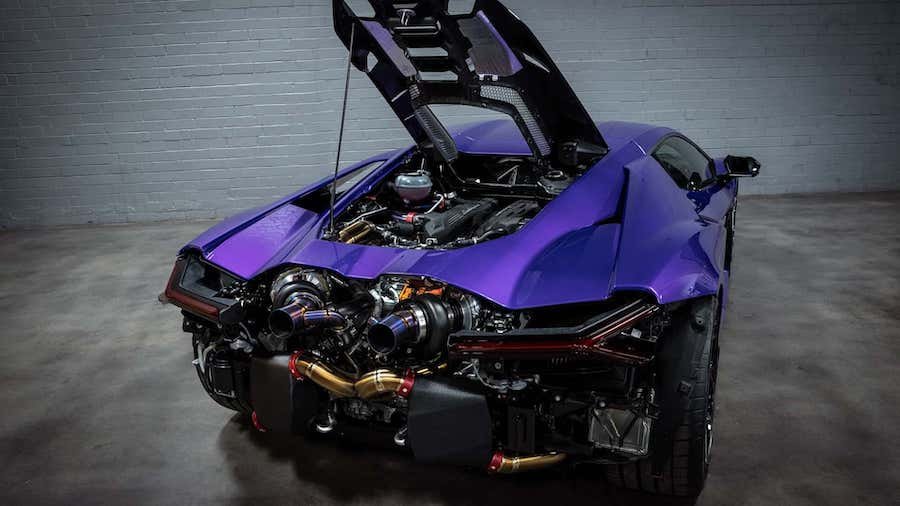 The First Twin-Turbo Lamborghini Revuelto Makes Double the Power