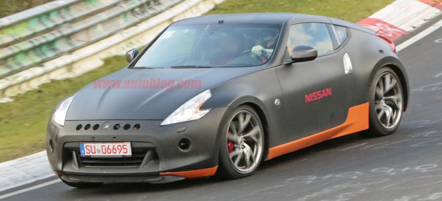 This might be a next-gen Nissan Z car mule