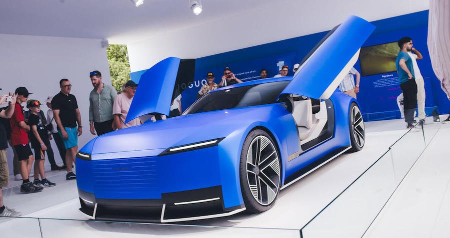 Up close with radical Jaguar Type 00 concept at Goodwood