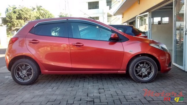 2010' Mazda Demio custom exhaust photo #1