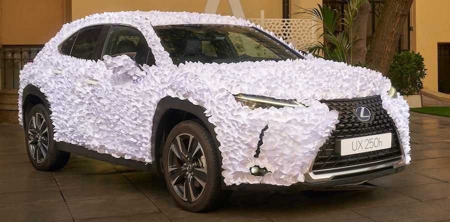 Lexus Art Car Design Contest Winner Is A UX Chock-Full Of Paper Petals