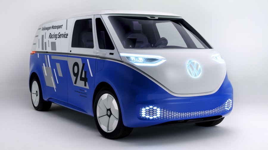 VW I.D. Buzz Cargo puts on racing suit for L.A.; Cargo e-Bike coming