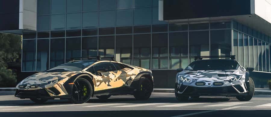 The Lamborghini Huracan Sterrato Looks Even Tougher in Camouflage