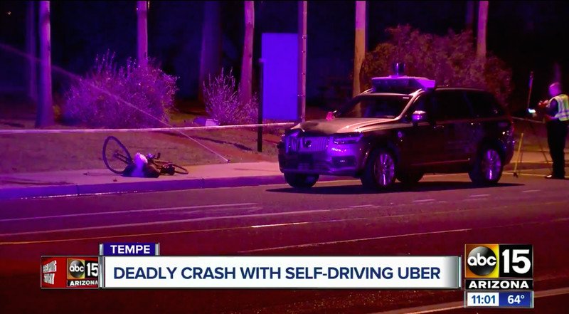 Disturbing video from Uber self-driving car raises questions about fatal crash