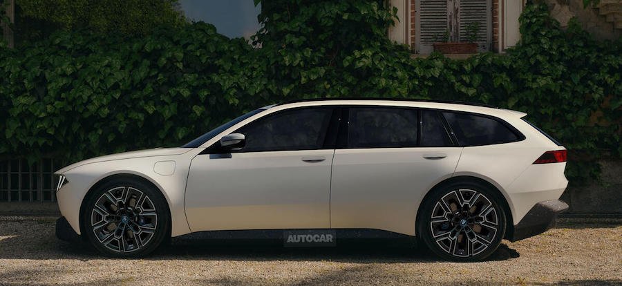 2026 BMW i3 Touring, render by Autocar
