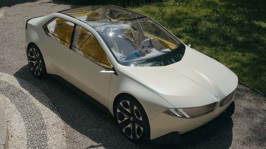 BMW Vision Neue Klasse Concept: A Minimalist EV With A Giant Head-Up Display