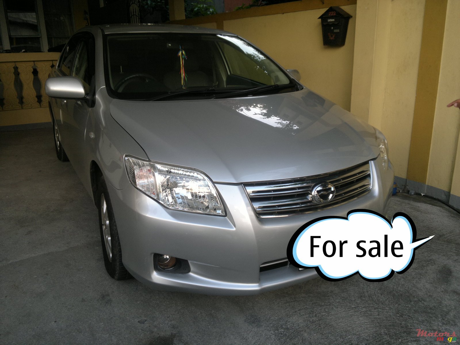 2007' Toyota Axio X photo #1