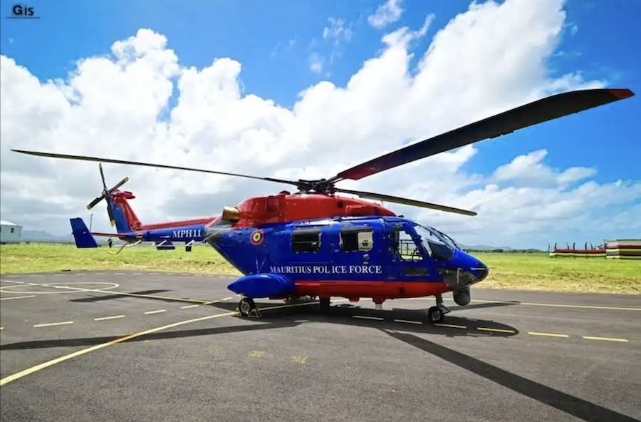 Police Helicopter Squadron Obtient Un Dhruv MPH 11