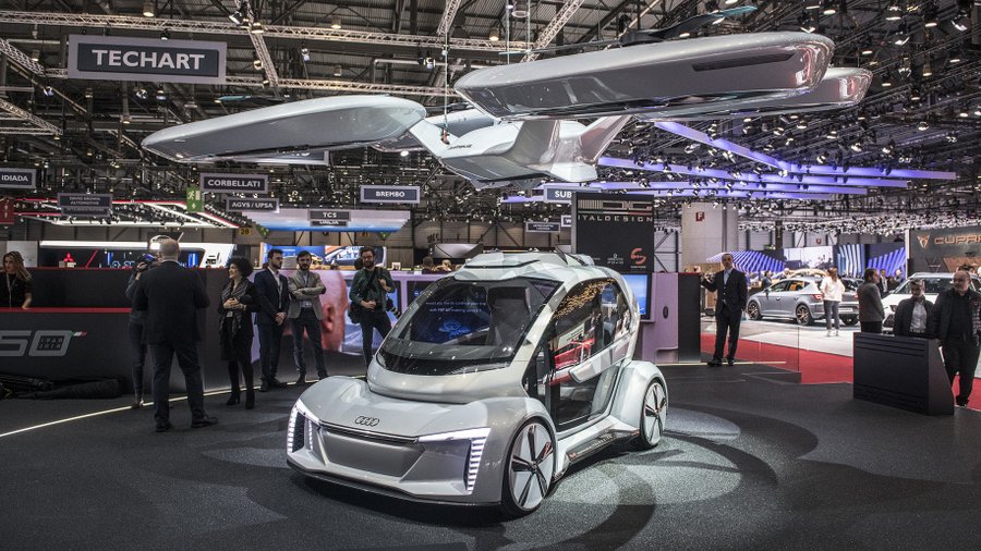 Audi influences Pop.Up Next flying taxi concept