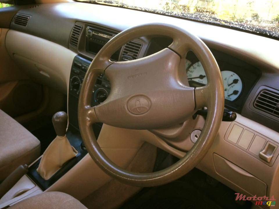 2002' Toyota Corolla Fitted with gas kit photo #3