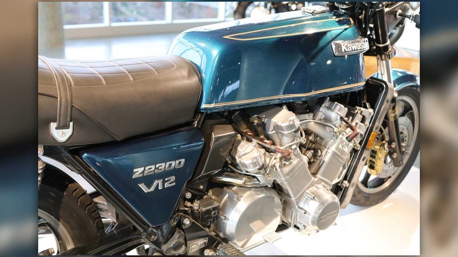 Local Madman Builds 2,300cc Kawasaki V12 In His Shed
