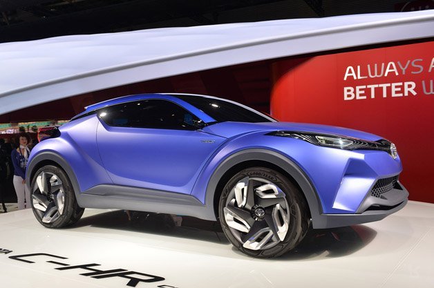 Toyota C-HR Concept is a High-Riding Hybrid Hatch 