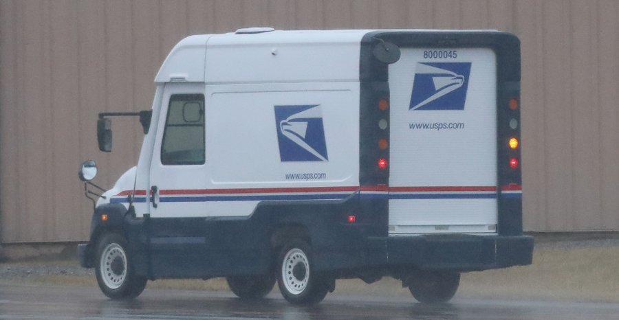 Mahindra USPS mail truck prototype spied testing