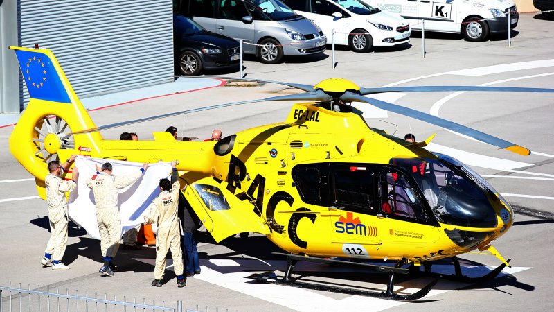 Fernando Alonso Airlifted to Hospital After F1 Test Crash