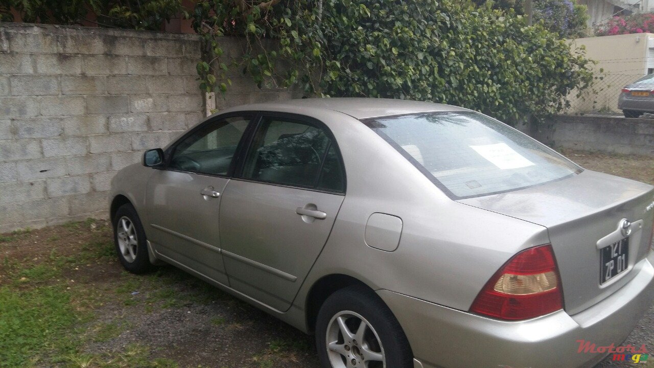 2001' Toyota Corolla NZE121 photo #4