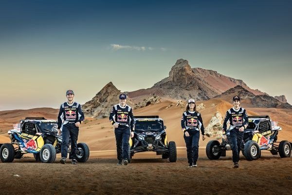 Red Bull and Can-Am Join Forces in Off-Road Racing, Prepare Dream Team for Dakar