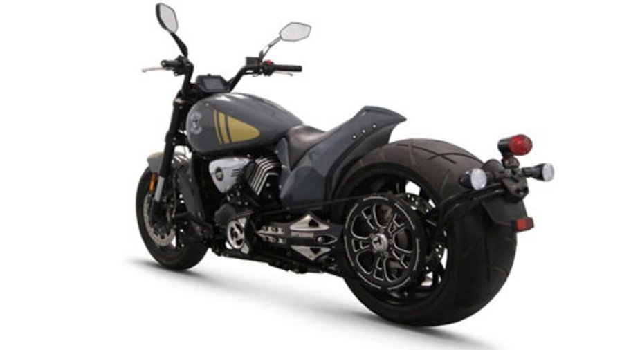 Un pneu XXL pour le cruiser chinois Brotherhood Wolverine XS800