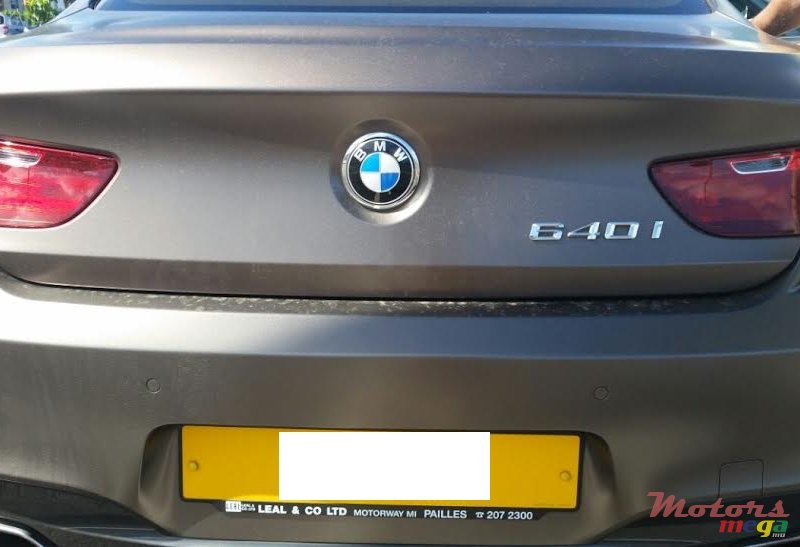 2012' BMW 640 640i photo #3
