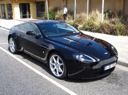 The Suzanne’s Aston Martin in the custody of Barclays Leasing