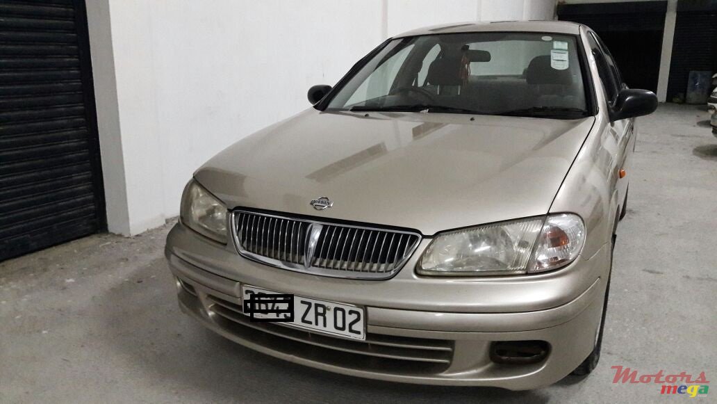 2002' Nissan Sunny N16 EX-Saloon JAPAN 1.5L photo #3