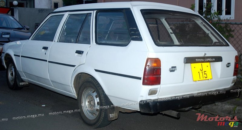 1986' Toyota Corolla photo #1