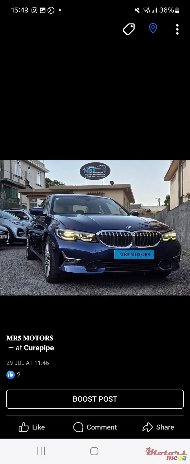2019' BMW 330 photo #2