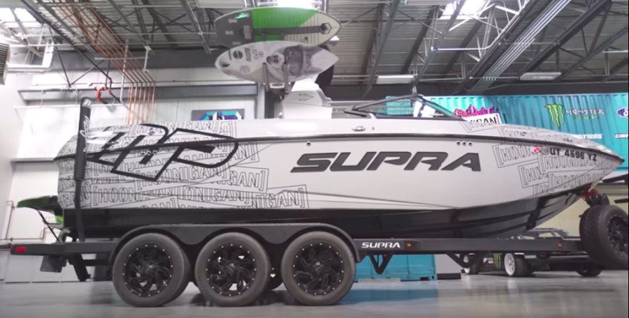 Video Of Ken Block’s Ford Raptor-Powered Supra Is Not What You Think