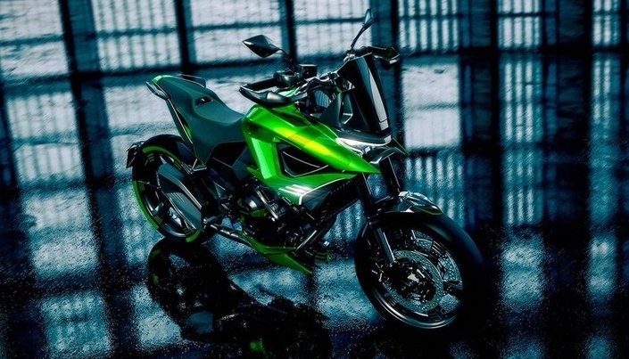 Kawasaki dévoile le concept Adaptive : le prototype du trail du futur