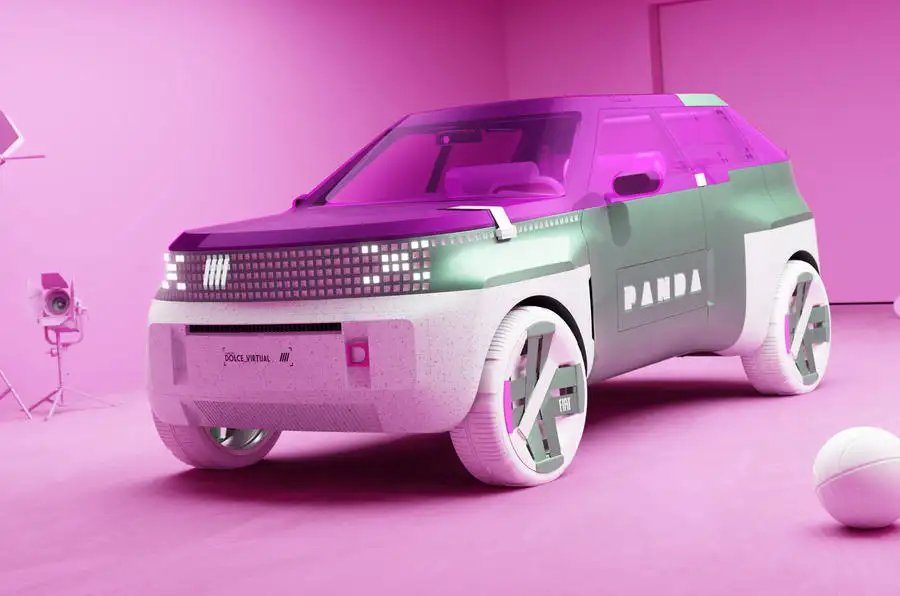 Fiat Shows Five Boxy Concepts That Could Preview Future Panda Models