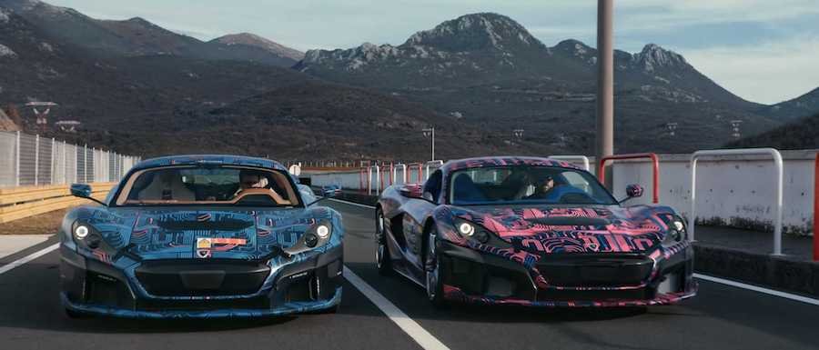 Rimac C_Two Prototypes Testing On A Track Sounds Like The Future