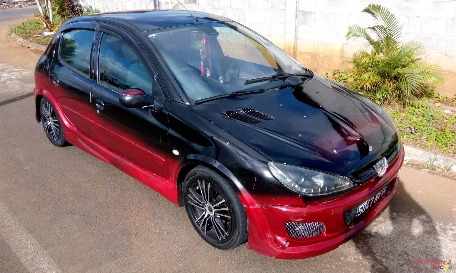 2000' Peugeot 206XT-1360CC, SPORT, jantes 15 photo #2