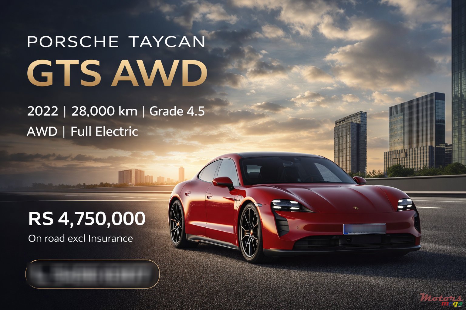 2022' Porsche Taycan GTS AWD photo #1