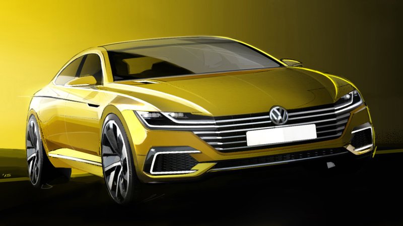 Volkswagen Sketches Geneva-Bound Concept