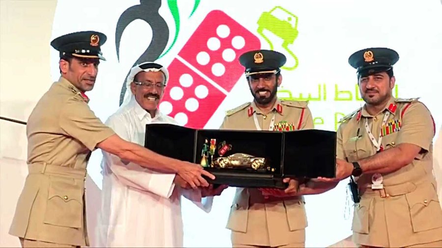 Dubai Police Award Safe Drivers With Golden Cars