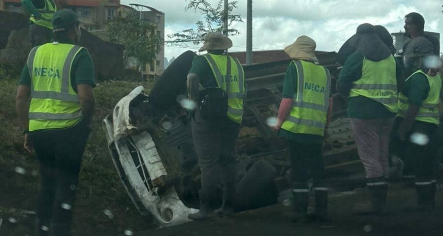 Accident à Ebène, 04.11.2025