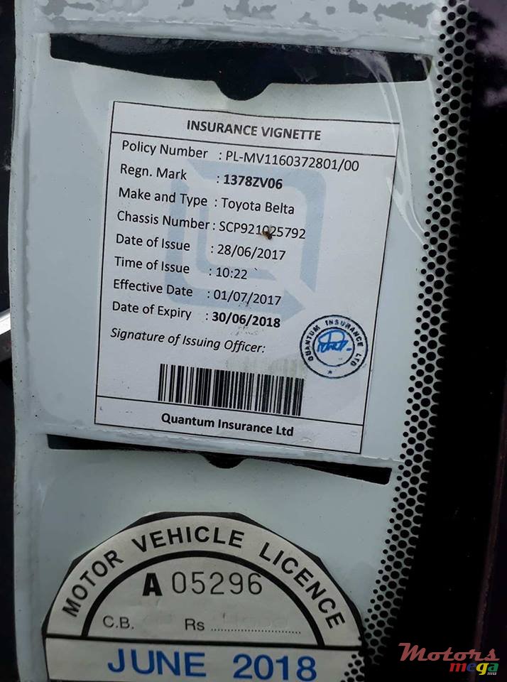 2006' Toyota Belta photo #6