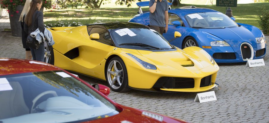 75 fine cars seized from Equatorial Guinea president's son go to auction