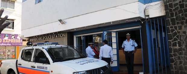 Police station Mahebourg, Mauritius