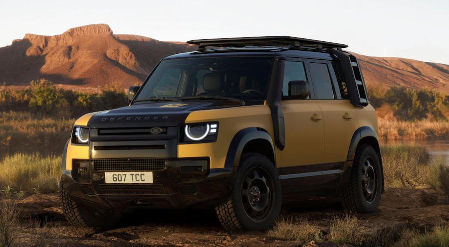 New Land Rover Defender celebrates classic Camel Trophy cars