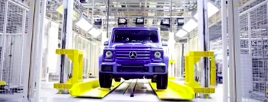Mercedes Shows How The 300,000th G-Class Was Born