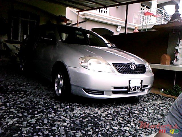 2002' Toyota Corolla NZE 120 X-ASSISTA photo #1