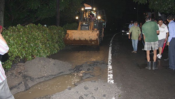 Chitrakoot, Fissures sur la Route