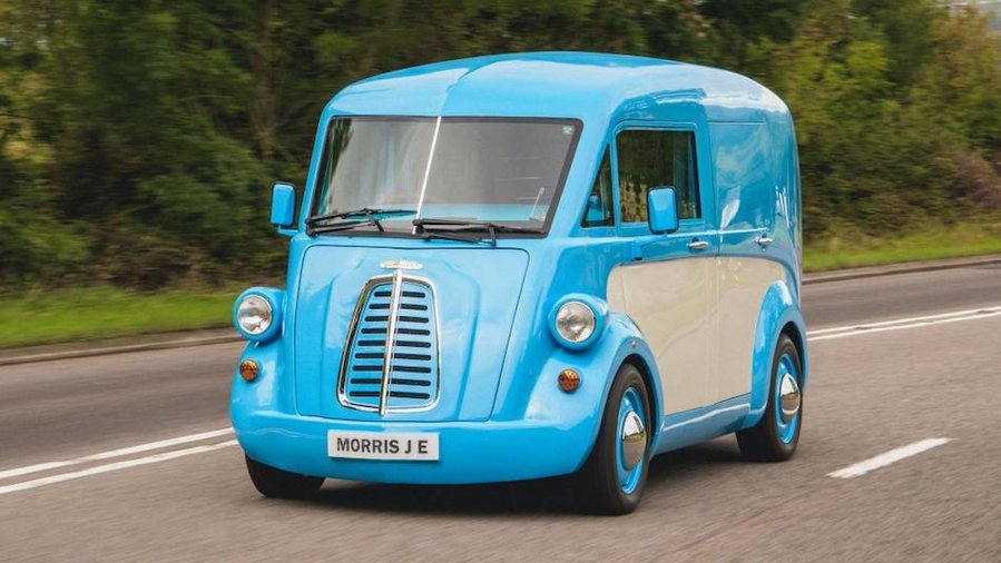 This Is the Lovable Morris JE Electric Van