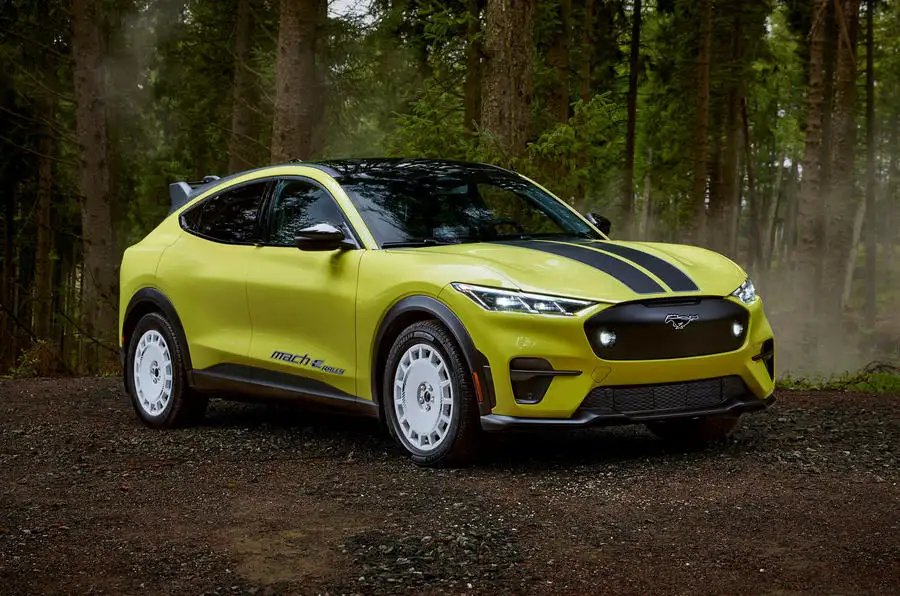 New Ford Mustang Mach-E Rally is 480bhp electric trail toy