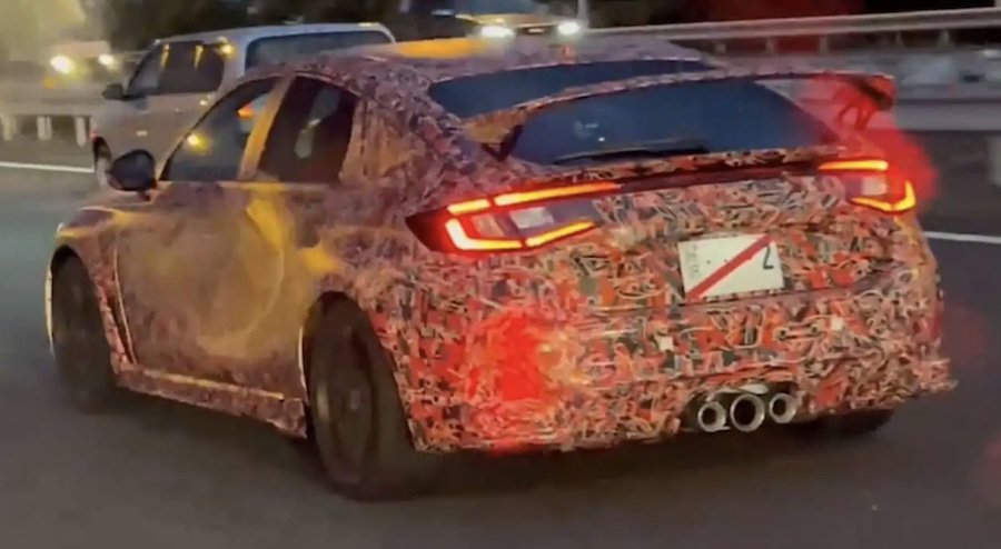 2023 Honda Civic Type R Caught Strolling Before Debut This Month