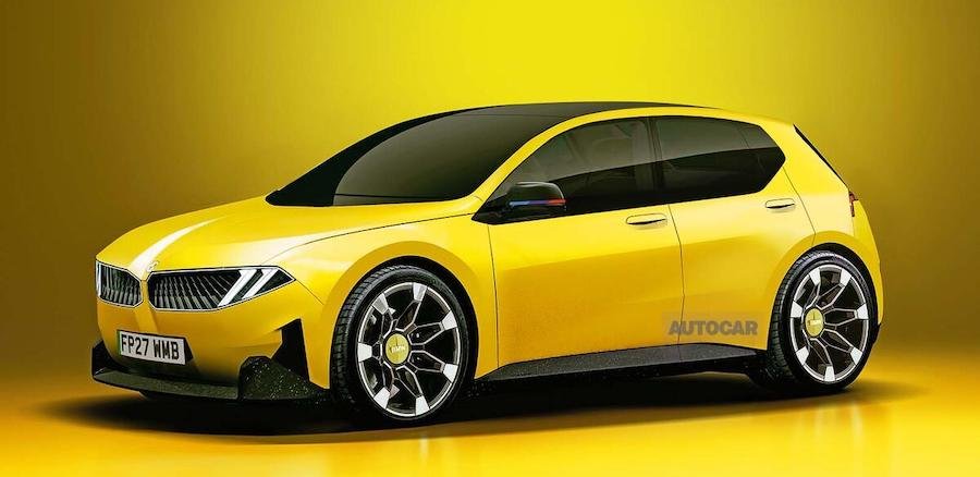 BMW i1 render by Autocar