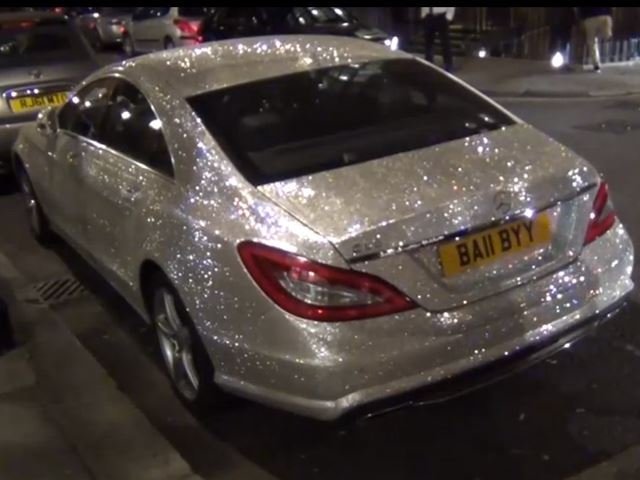 Ridiculous Mercedes Dressed in One Million Swarovski Crystals