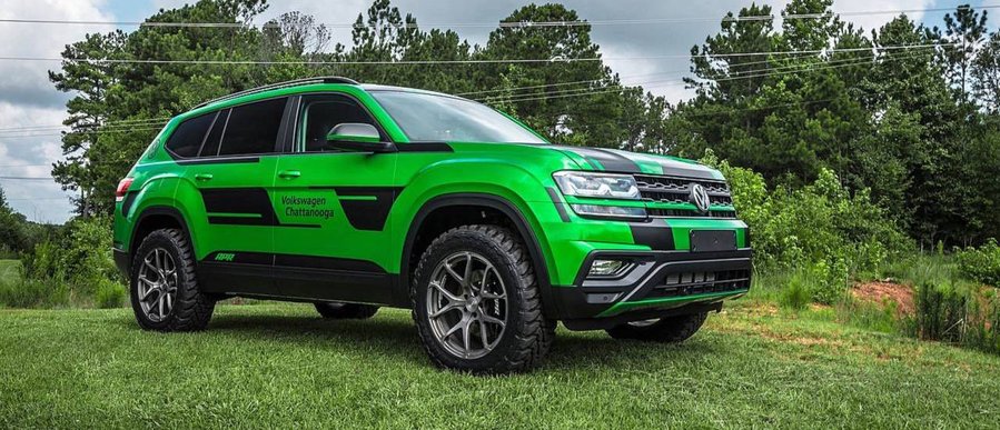 Tuner Transforms VW Atlas Into Lifted 350-HP Performance SUV