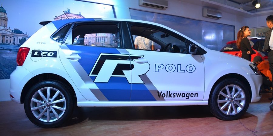 VW Polo GT TSI ‘R’ edition showcased at Nepal Auto Show 2017
