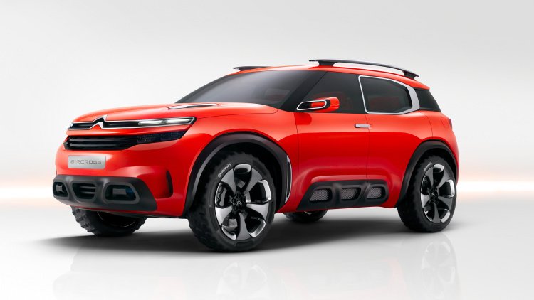 Citroen Uncovers Quirky Aircross Crossover Concept for Shanghai Show